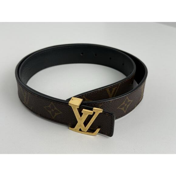 Louis Vuitton Monogram LV Initiales Reversible Belt - Picture 1 of 7